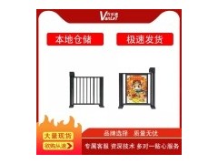青島工地實(shí)名制考勤廣告柵欄門***刷臉人員通道學(xué)校廣告柵欄小門
