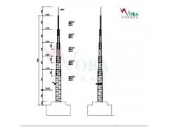 20米自動(dòng)升降式燈塔 三角便攜式升降避雷塔 可搬運(yùn)快裝避雷針