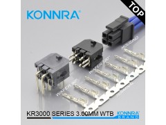 MX3.0端子線 雙排線對板帶扣莫仕43045電池連接器