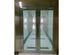 商場不銹鋼防火門河北廠家，商城不銹鋼大玻璃防火門