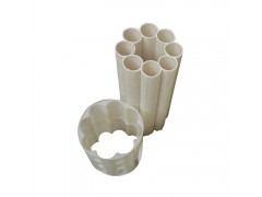 PE梅花管接頭加長(zhǎng) 七孔蜂窩管直接頭 圓九孔接頭地埋密封管箍